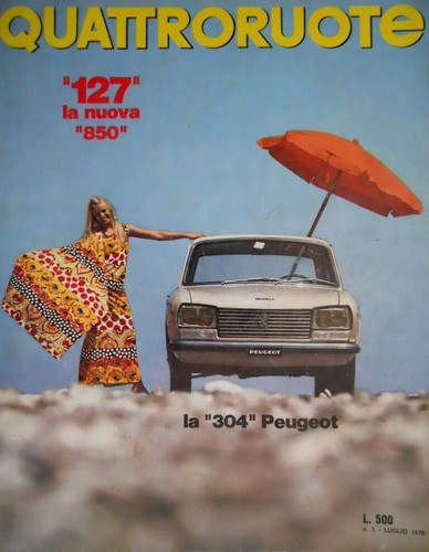 Quattroruote 175 1970 - , peugeot