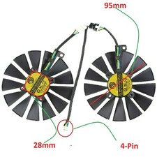 2pcs/set for ASUS DUAL RX470