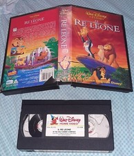 vhs il re leone walt disney