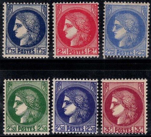 Francia 1938 372 376 nuovo - 1938, yv.