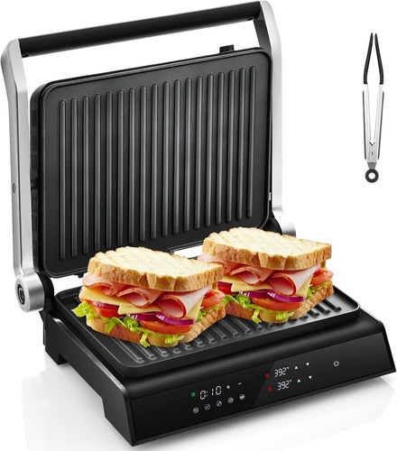 Panini press grill elettrico - press,