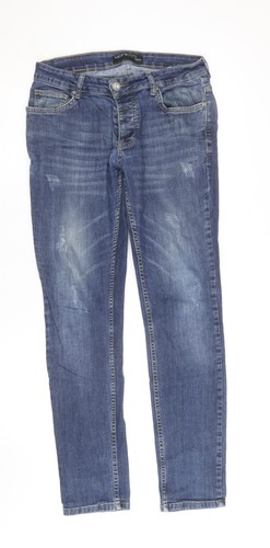 Jeans donna merish blu gamba - jeans,