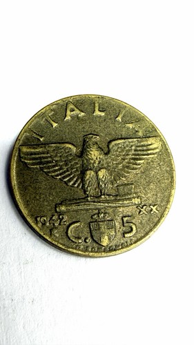 Moneta centesimi italia 1942 - centesimi,