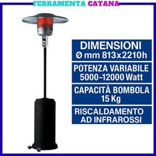 stufa a gas gpl bombola fungo