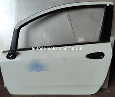 Porta anteriore sx Fiat Grande Punto EVO 3X 3P bianco (presenza graffi)NUDA 1.3 