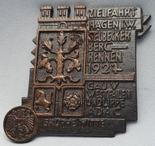 Vecchia targa distintivo auto