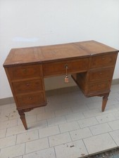  scrivania antica  intarsiata
