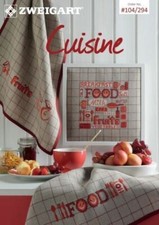 Libro Di Modelli Zweigart 104 / 294 Cucina - Per Punto Croce 12 Pagine