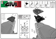 Attacco bauletto piaggio - bauletto,