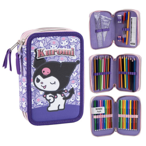 Astuccio scuola kuromi - astuccio,