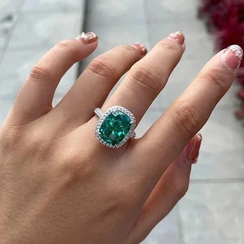 Anello fidanzamento halo - anello, di