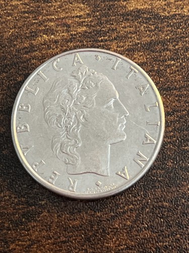 1989 italy lire lira - 50, actual