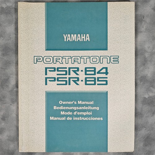 Yamaha portatone psr - portatone, psr-85