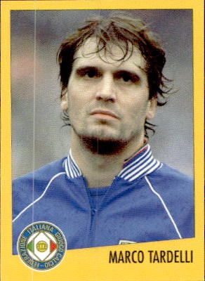 Figurina azzurri con merlin - figurina,