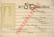 Maison S.te Geneviève. Sopramobili, mobili, bastoni, saliere, cornici, ecc.