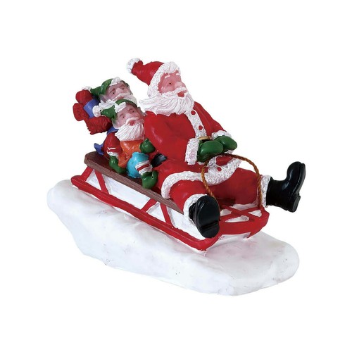 Lemax babbo natale sullo - |,