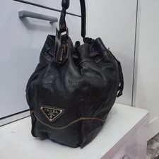 Prada Borsone A Sacco In Pelle