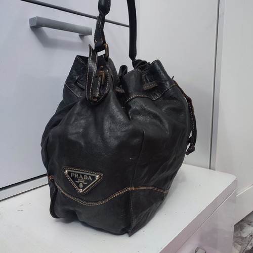 Prada borsone sacco - sacco, pelle