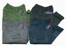 Pantalone tasconi x lavoro imbottito foderato X inverno TAGLIE FORTI da M a 6XL