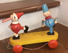 Pinocchio SEVI in Legno Anni