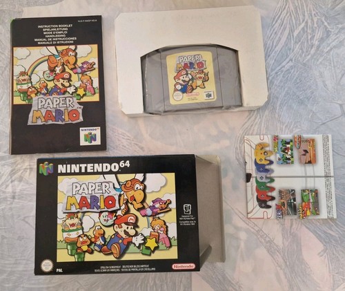 Nintendo n64 paper - n64, mario