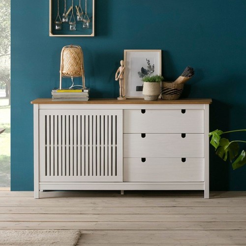 Credenza bruna con - 1, anta