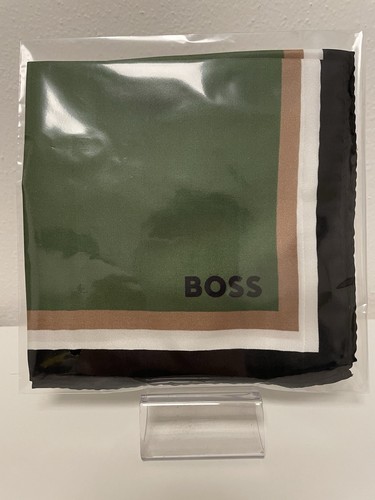 Fazzoletto seta hugo boss - in,