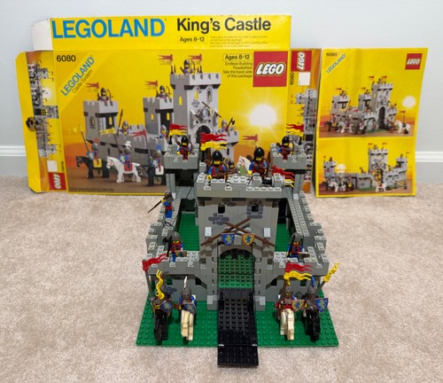Lego 6080 castello del - re, con