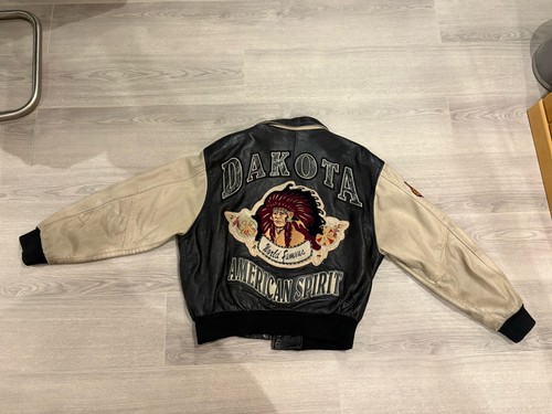 Giacca pelle vintage - pelle,