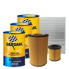 Kit Tagliando Smart 450 ForTwo City-Coupé 600 700 Filtri 3 Olio 10W40 Bardahl