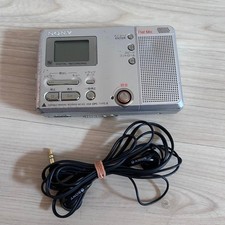Sony MZ-B10 MD Minidisc Recorder Walkman Portatile Argento Usato Spedito dal Giappone