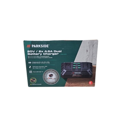 Parkside caricabatterie doppio - caricabatterie,