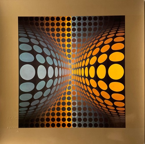 Victor vasarely 27x27 con - victor,