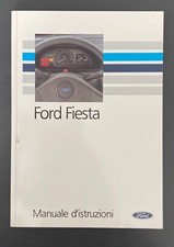 FORD FIESTA - Manuale d'istruzioni. 1990
