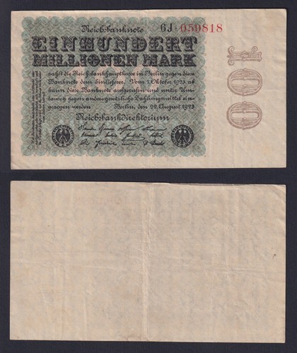 Banconota germania 100 - germania,