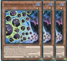 yugioh 3x Kuriboh Detonante