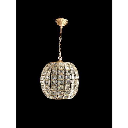 Lampadario sfera oro - , con