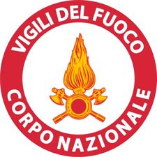 Vigili del Fuoco - Adesivo-Decorazione auto moto casa riproduzione