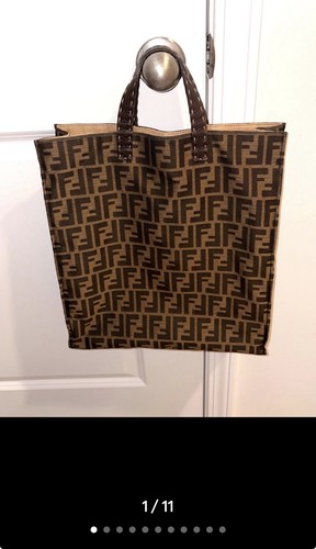 Borsa shopper fendi zucca - shopper,