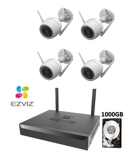 Kit videosorveglianza ezviz - kit,