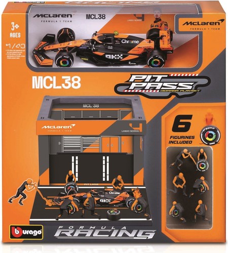 Merchandising bburago pit - merchandising,