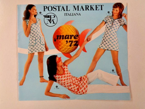 Postal market mare 1972 - market,