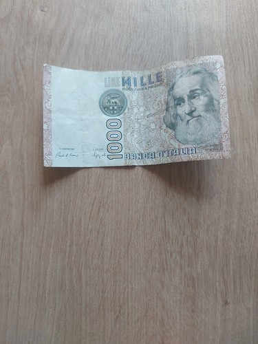 Banconota mille lire 1000 lire