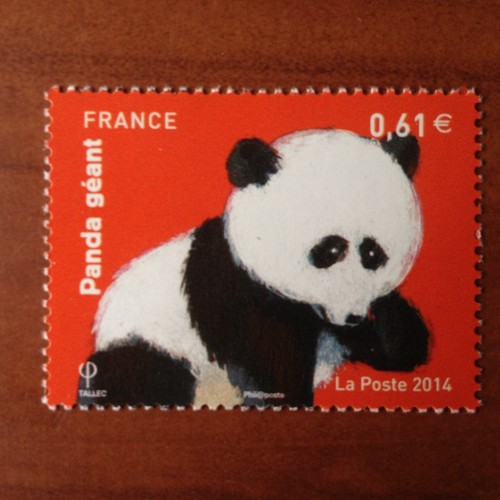 Francia 4843 panda gigante - francia,