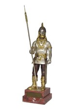 Giuseppe Vasari Lombard warrior in gilded bronze and silver