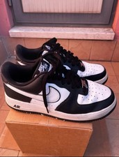 Nike Air Force 1 white black size 42 uk 7.5