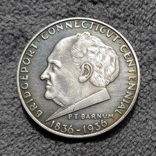 1936 mezzo dollaro 50c