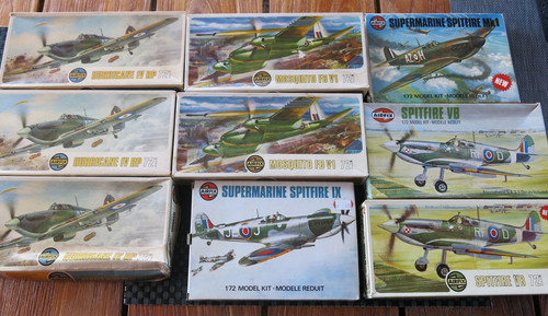 Airfix kit modello 4x - 9x,