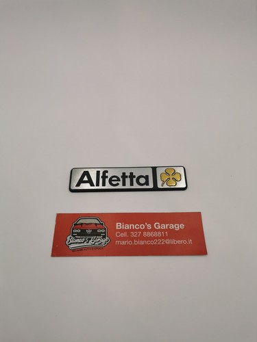 Fregio alfa romeo - fregio, alfetta