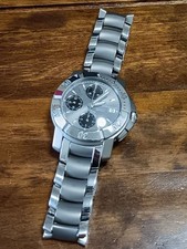 Orologio Uomo Baume Mercier Capeland 65390 Cronografo Automatico Quadrante Grigio Analogico